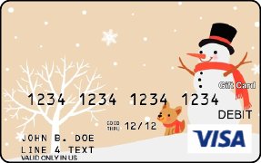 card-snowman